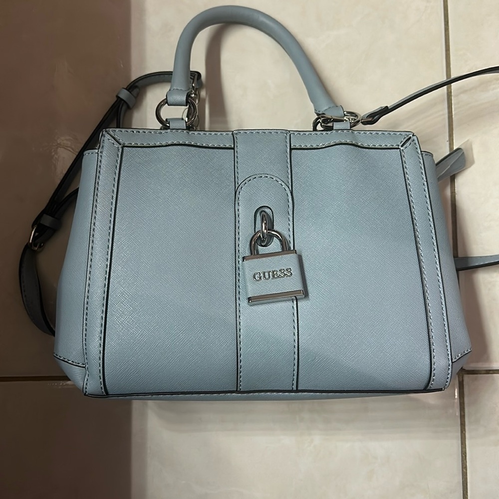 NEW Guess Baby Blue Purse